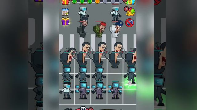 Merge War: Skibydy vs Kamera Gameplay Merge War: Monster vs Cyberman Gameplay P8 Max Level смотреть онлайн