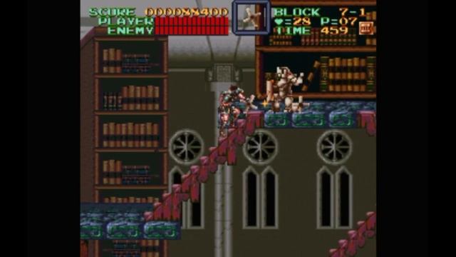 Super Nintendo (Snes) 16-bit Super Castlevania IV Stage 7