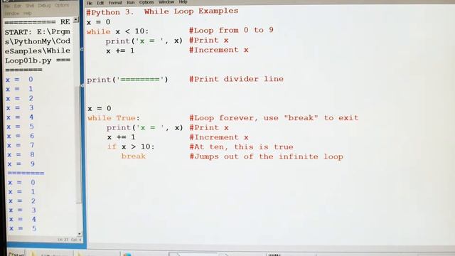 150-Python While Loop Examples смотреть онлайн