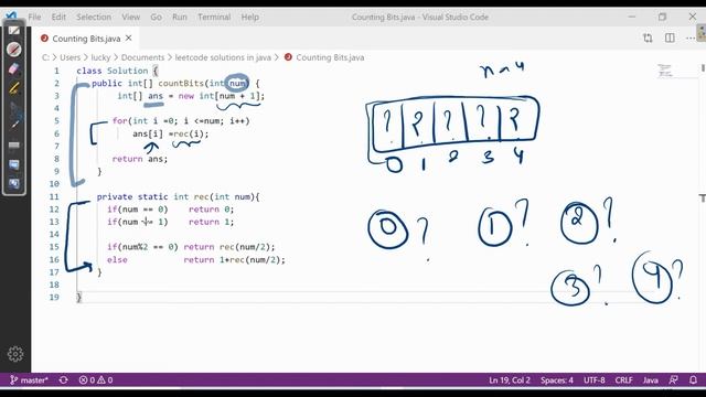 Counting Bits | leetcode 338 | Hindi смотреть онлайн