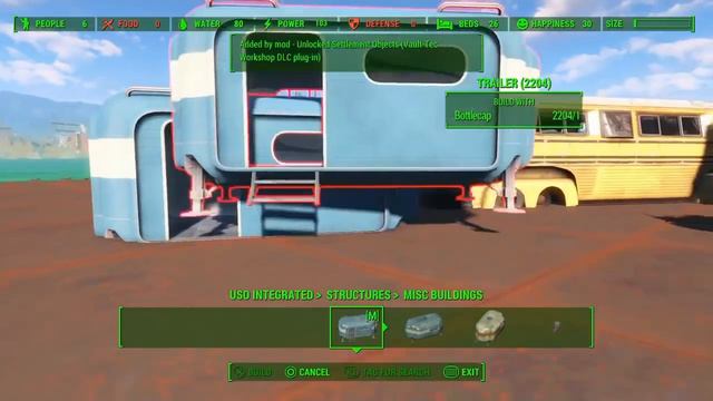 Fallout 4: Unlocked Settlement Objects Update PS4 Edition смотреть онлайн