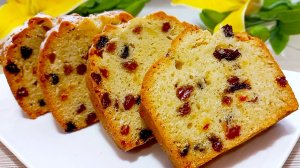 Вы будете делать ЕГО каждый день! Рецепт ОЧЕНЬ АРОМАТНОГО КЕКСА с изюмом! Просто и очень вкусно!