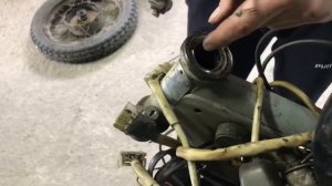 Замена подшипников рулевой колонки Иж Юпитер,Планета.