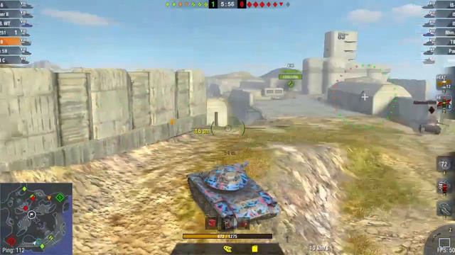 WORLD OF TANKS BLİTZ NEW TANK T95E2 !! смотреть онлайн