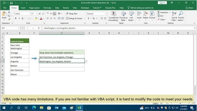 Make Multiple Selections in Drop-Down List in Excel смотреть онлайн
