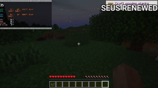 Minecraft Java Edition With Optifine and Shaders - RTX 3050 - MSI GF63 Thin