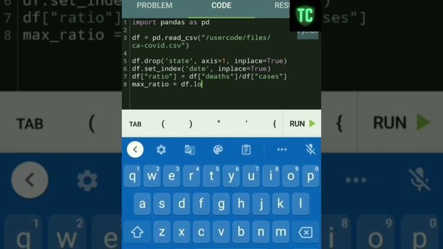 Covid Data Analysis python3 for Data science project answer | sololearn free Certificate courses смотреть онлайн