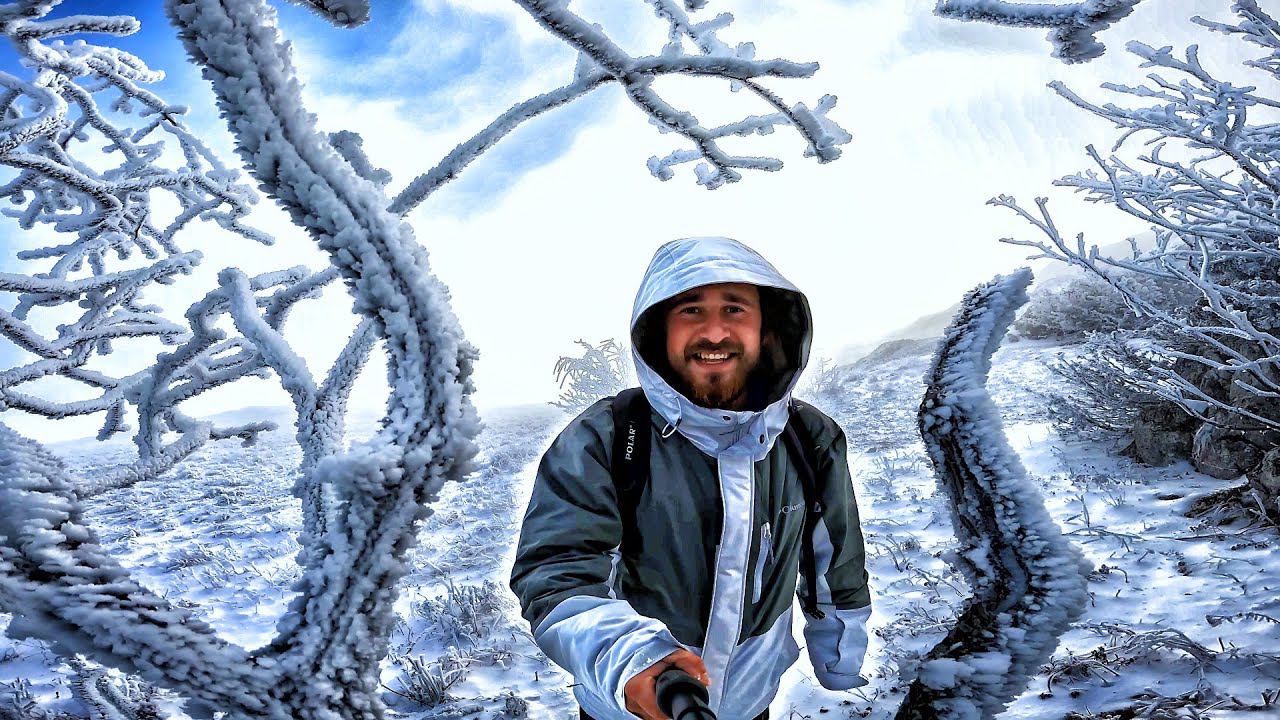 Крым ЛЮТЫЙ ХОЛОД. Погода что ты ТВОРИШЬ. Крымчане ЗАМЕРЗАЮТ. Снег и Мороз в горах. смотреть онлайн