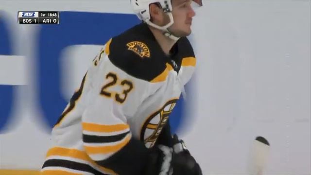Jakob Forsbacka Karlsson #23 (Boston Bruins) first NHL goal Nov 17, 2018 смотреть онлайн