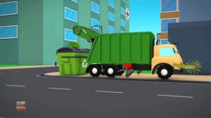 Frank The Garbage Truck | Road Rangers Videos For Children