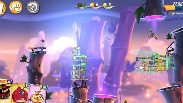 angry birds 2 MIGHTY EAGLE.80 mil .1st place. смотреть онлайн