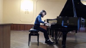 Черни соч. 299 этюд №24 Czerny Etude 24 op. 299 Кира Золотовская