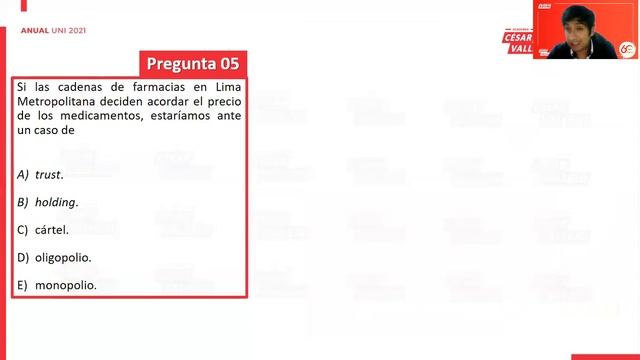 UNI Anual 2021 | Semana 13 Economía Sesión 02