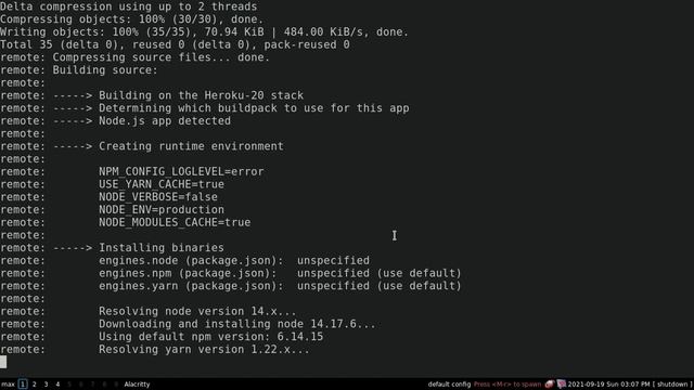 HOW TO DEPLOY ADONIS JS TO HEROKU IN 5 MINUTES смотреть онлайн