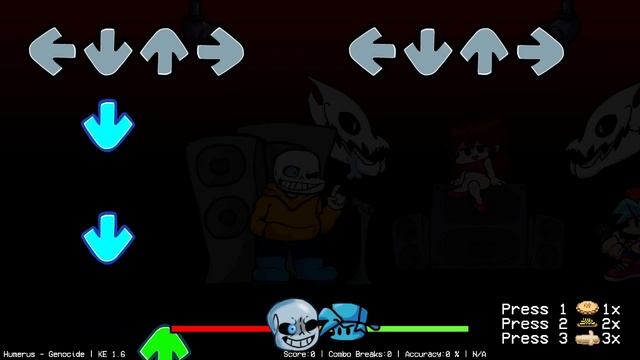 The Best Undertale Game Over Screen in FNF (VS Sans, Chara, Undyne) - Friday Night Funkin' смотреть онлайн