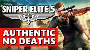 Sniper Elite 5 - Authentic Full Game 4K 60FPS Walkthrough Longplay PS5 Hardest Difficulty