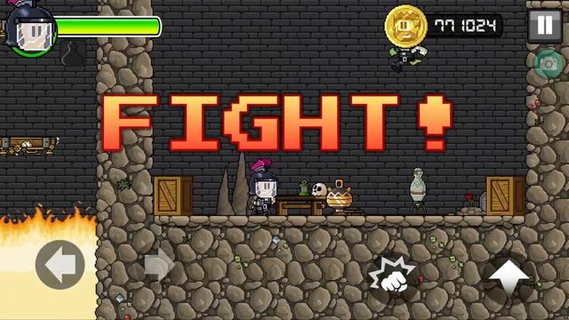 Dan The Man - FRIGHT ZONE 1-2 With King's Guards (NO DAMAGE). смотреть онлайн