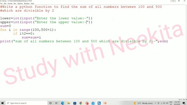 Python Programming practical most important questions|M3-R5|Part 1|O level Practical |Nielit смотреть онлайн