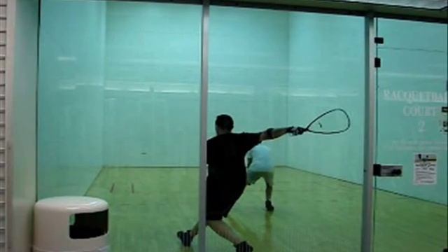 How To Play Racquetball - Backhand Stroke Mechanics смотреть онлайн