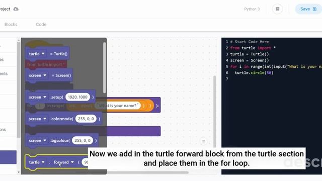 Learn Drawing shapes in python using various data types. смотреть онлайн