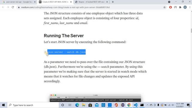 RestAssured | 05 | Building your REST API using JSON Server | Tamil | LAO смотреть онлайн
