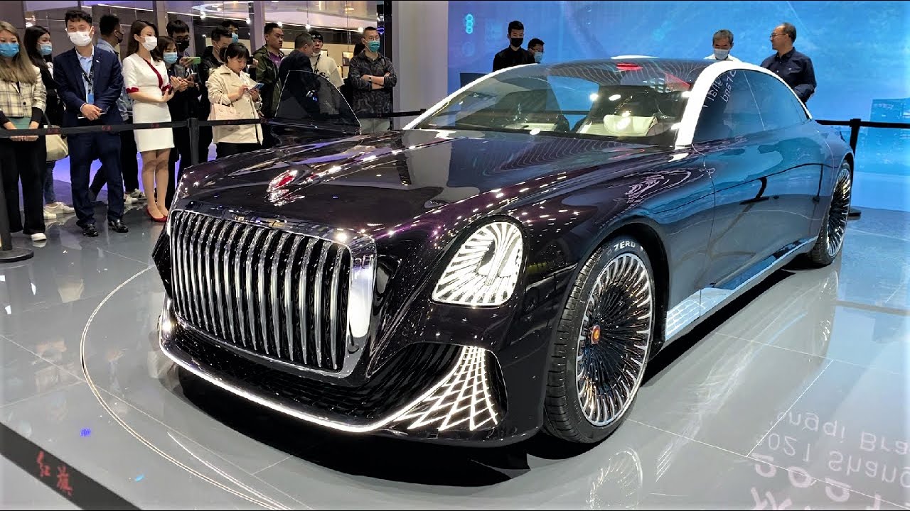 Китай удивляет - Шикарный FAW Hongqi L-Концепт 2022 смотреть онлайн