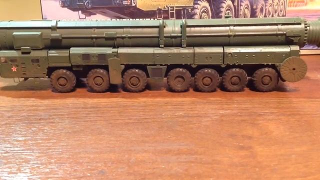 Российский ракетный комплекс Тополь в масштабе 1:72 смотреть онлайн