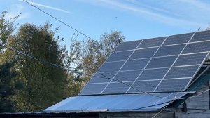 Солнечное отопление дома в сентябре, солнечный коллектор, солнечные панели...