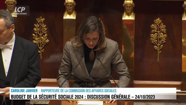 Financement de la Sécurité sociale pour 2024 : discussion d'une motion de rejet - 24/10/2023 смотреть онлайн