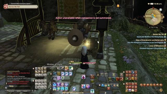 FFXIV: "You Cannot Stable Your Chocobo While He is Summoned" - Error message - *SOLVED* 2021 смотреть онлайн