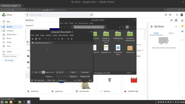 Synchronize Google Drive with Linux Mint and UBUNTU смотреть онлайн