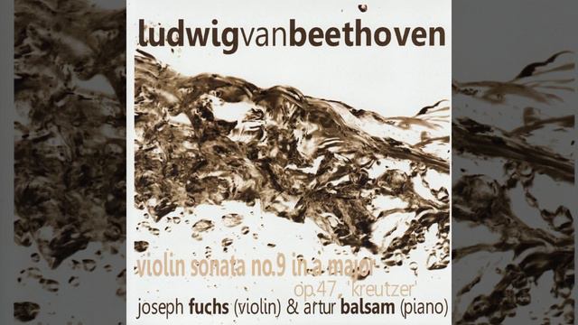 Violin Sonata No. 9 in A Major, Op. 47, 'Kreutzer': I. Adagio sostenuto - Presto смотреть онлайн