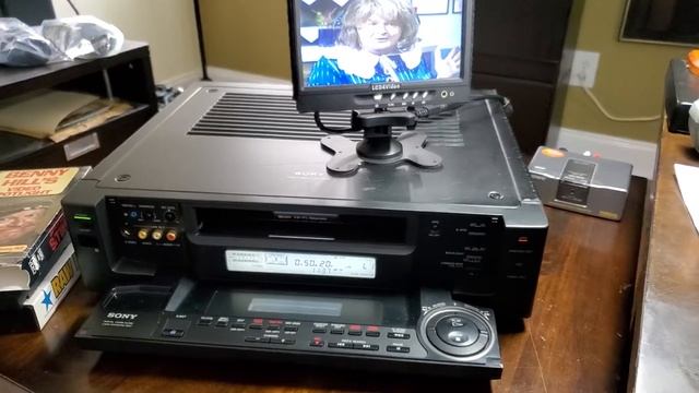 1990's Sony SLV-R1000 VCR Loaded with features See Description for Specs SVHS EP SP SLP S-VIDEO смотреть онлайн