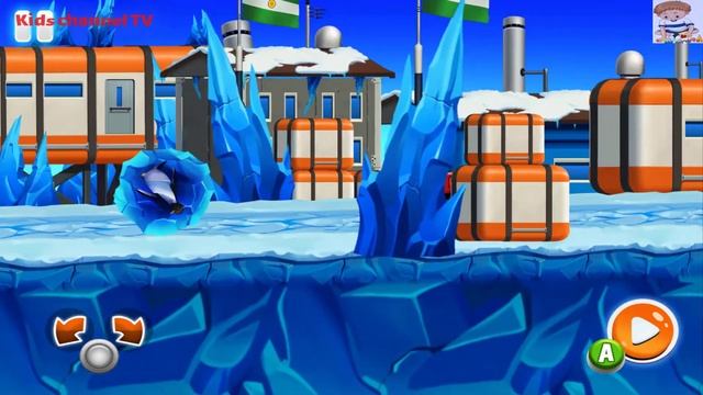 Arctic Roads Car Racing Game / Ice Race Track / Tinylab Games / Android Gameplay Video смотреть онлайн