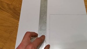 Как ножом отрезать пластик ровно.