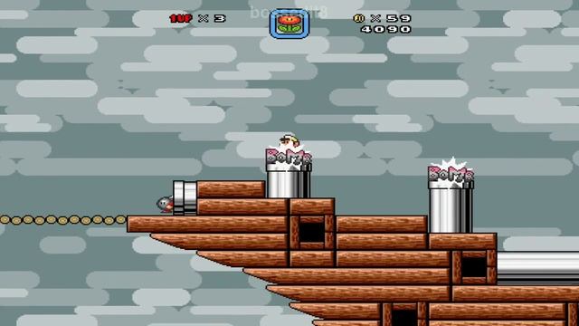 Super Mario Bros. X (SMBX) Custom Level - Cargo Ship смотреть онлайн