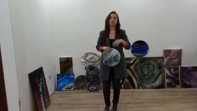 Отзыв участницы онлайн курса по эпоксидной смоле (Resin Art) от АртЛаб Онлайн смотреть онлайн