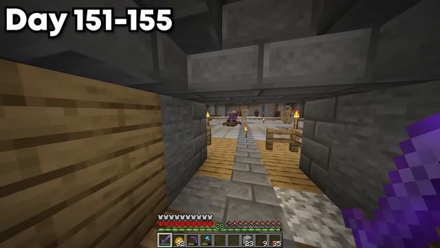 We Survived 200 Days in HARDCORE Minecraft... смотреть онлайн