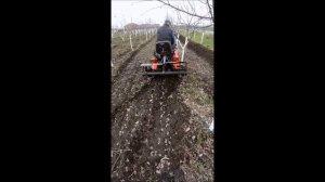 испытание фрезы на минитрактор мтз 132н