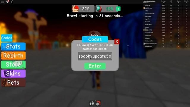 WEIGHT LIFTING SIMULATOR 3 *NEW* CODES SPOOKY UPDATE HALLOWEEN ROBLOX смотреть онлайн