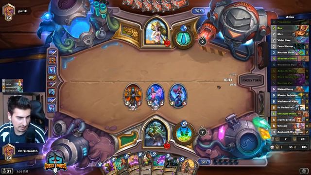 Hearthstone: 1 Mana 34/34 | Huge Minions | Anka Deathrattle Rogue | Saviors Of Uldum NewDecks смотреть онлайн
