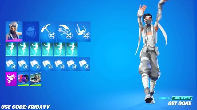 Fortnite GET GONE Emote 1 Hour! [PROOF BE GONE TIKTOK DANCE] смотреть онлайн