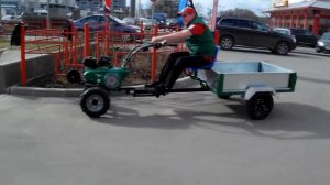 Прицеп для мотоблока Caiman Vario 70S TWK+