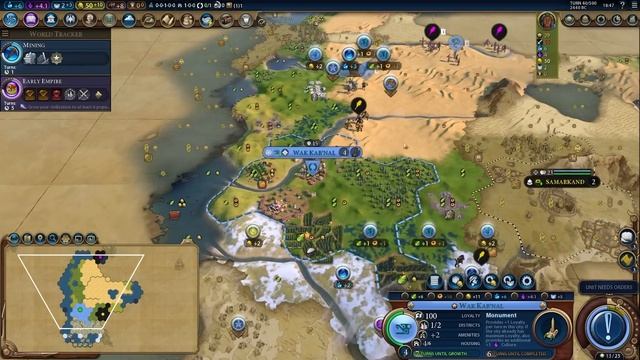 This INSANE Marsh start is why I always roll the dice - Civ 6 Maya смотреть онлайн