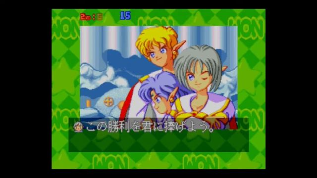ADK Damashii: Twinkle Stars Sprites Arcade Mode смотреть онлайн