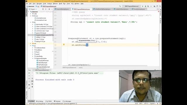 JDBC Part 2 | prepared Statements & executeBatch() смотреть онлайн