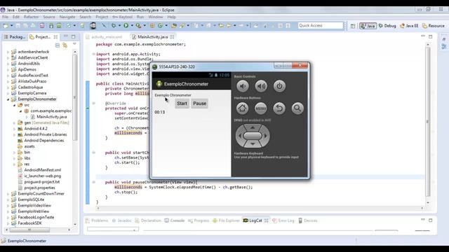 Chronometer no Android, Entendendo e Utilizando смотреть онлайн