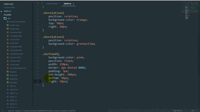 Posisi Elemen (Static Relative Absolute & Fixed ) | Tutorial CSS (part 19) смотреть онлайн