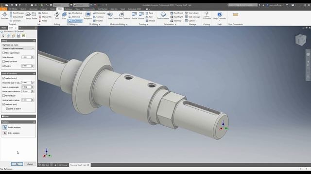 Autodesk Inventor HSM Mill Turn