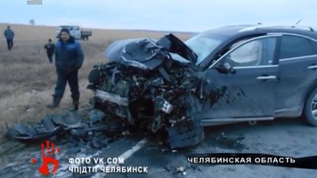 Infiniti столкнулась с УАЗ Патриотом в Челябинской области Есть пострадавшие смотреть онлайн
